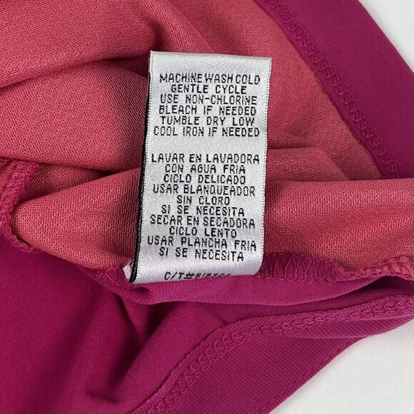 Vintage Julian Taylor Ruffled Shrug Cardigan Top 20W Hot Pink Feminine Open - Picture 12 of 13